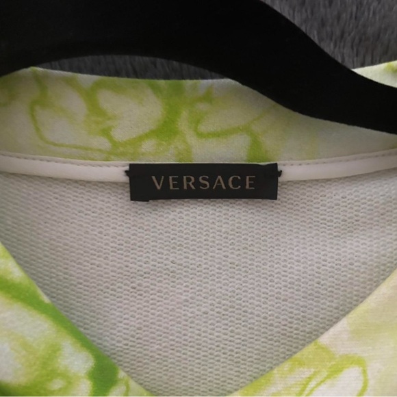 Gianni Versace Green Tie-Dye Sweatshirt - Picture 2 of 4